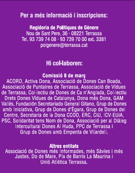 Més informació Més informació