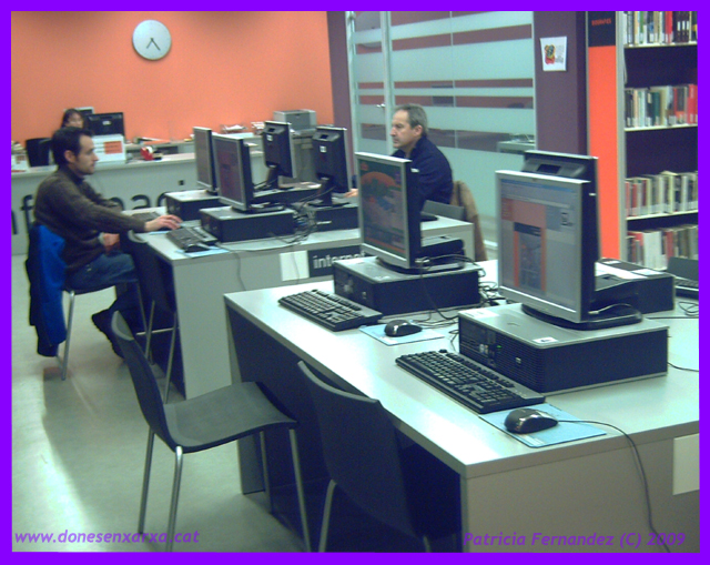 Els ordinadors amb connexiÃ³ a Internet de la Biblioteca